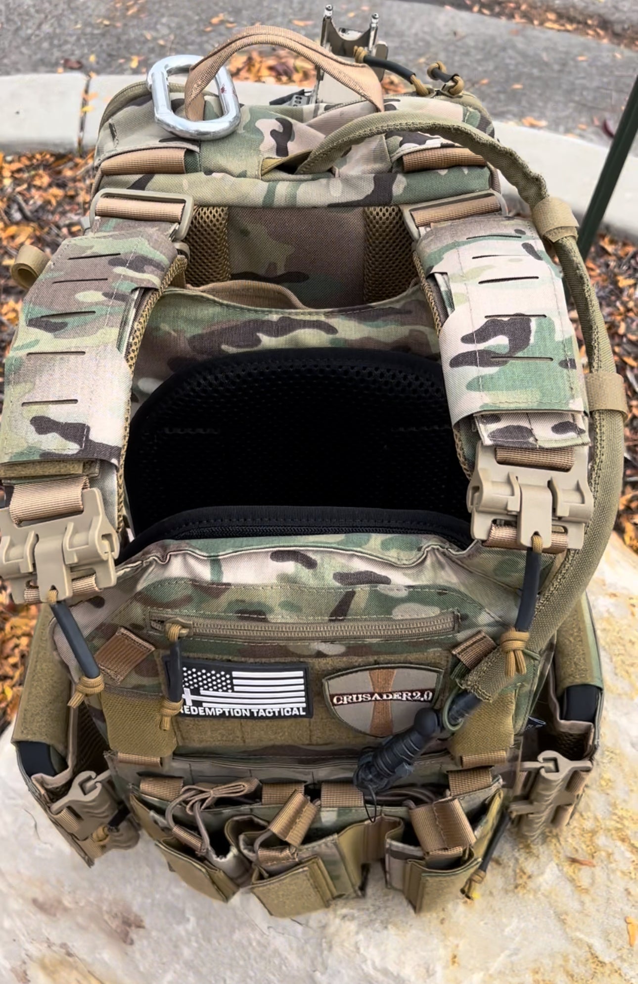 FULL KIT COMBO Crusader 2.0 V4 Armor COMBO PACKAGE LIGHTWEIGHT LEVEL IV (2) 10x12 Front/Back Plates, Mission Plate Carrier Bag