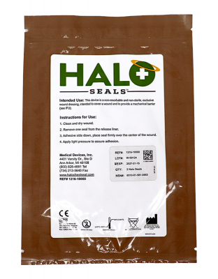 HALO Chest Seal, 2-pack