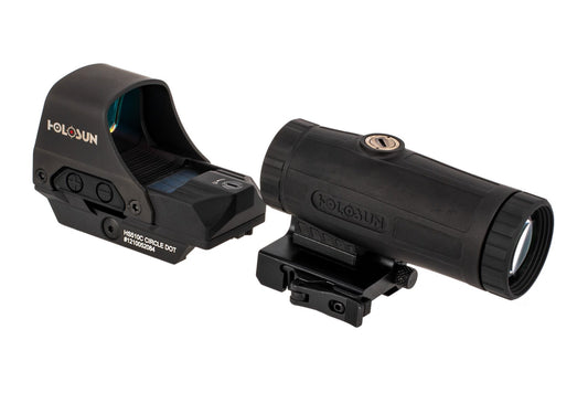 Holosun HS510C Red Dot & HM3X 3X Magnifier Combo